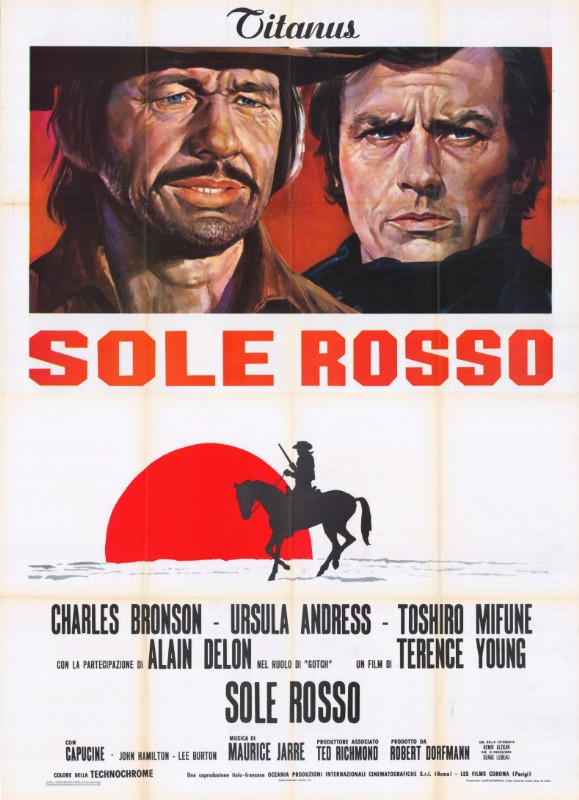 Affiche - SOLEIL ROUGE - 140x200cm