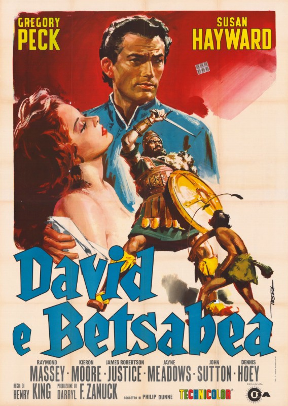 Affiche - DAVID ET BETHSABEE - Ressortie 140x200cm