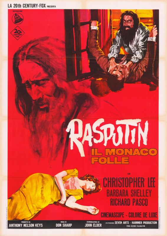 Affiche - RASPOUTINE LE MOINE FOU - 100x140cm