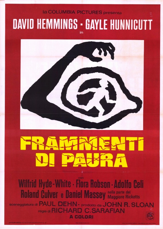 Affiche - FRAGMENT OF FEAR - Ressortie 100x140cm