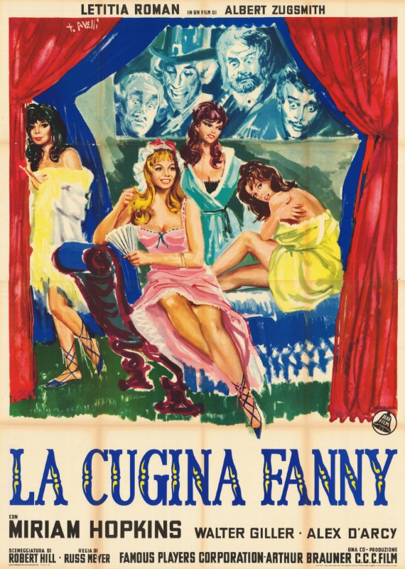 Repro 30x40cm - FANNY HILL - Italienne