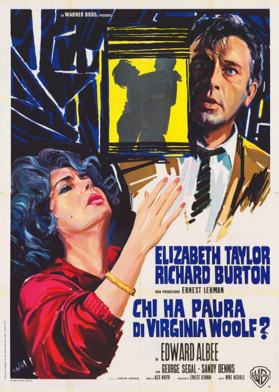 Affiche - QUI A PEUR DE VIRGINIA WOOLF ? - 140x200cm