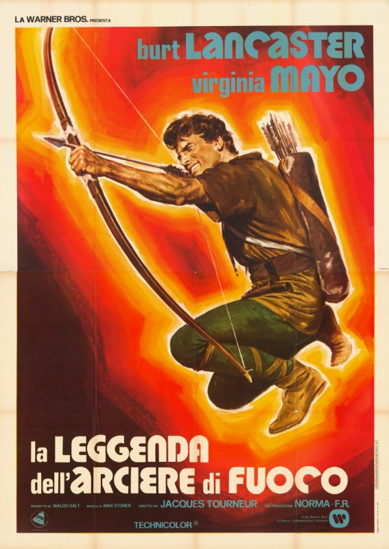 Affiche - FLECHE ET LE FLAMBEAU (la) - Ressortie 140x200cm
