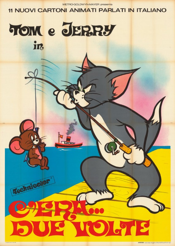 Affiche - TOM ET JERRY - 140x200cm