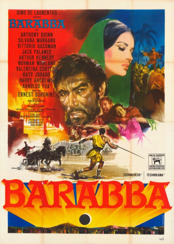 Affiche - BARABBAS - Ressortie 140x200cm