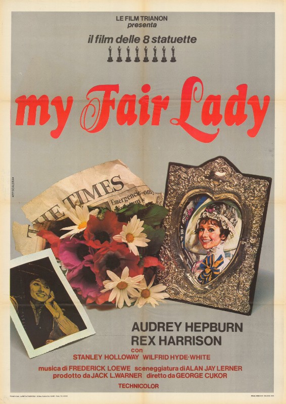 Affiche - MY FAIR LADY - Ressortie 100x140cm