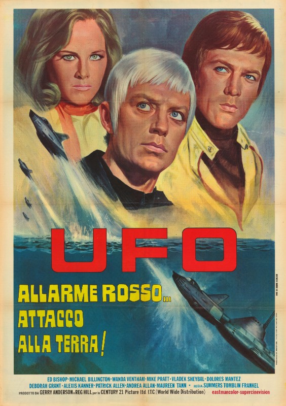 Repro 30x40cm - ALERTE DANS L'ESPACE - Italienne