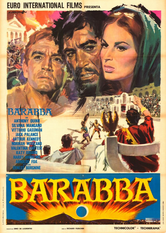 Repro 30x40cm - BARABBAS - Italienne
