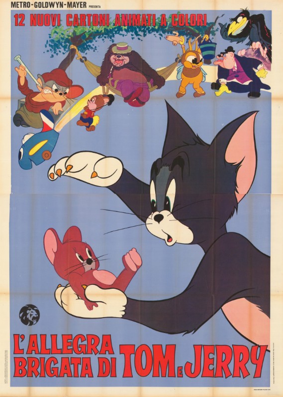 Affiche - TOM ET JERRY - 140x200cm D
