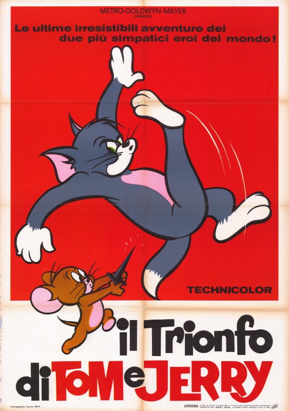 Affiche - TOM ET JERRY - 100x140cm B