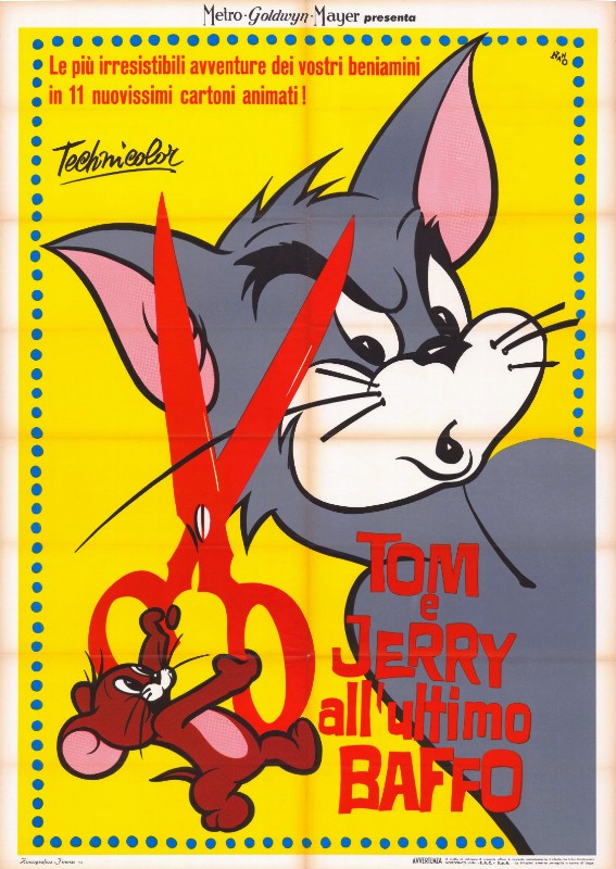 Affiche - TOM ET JERRY - 140x200cm F
