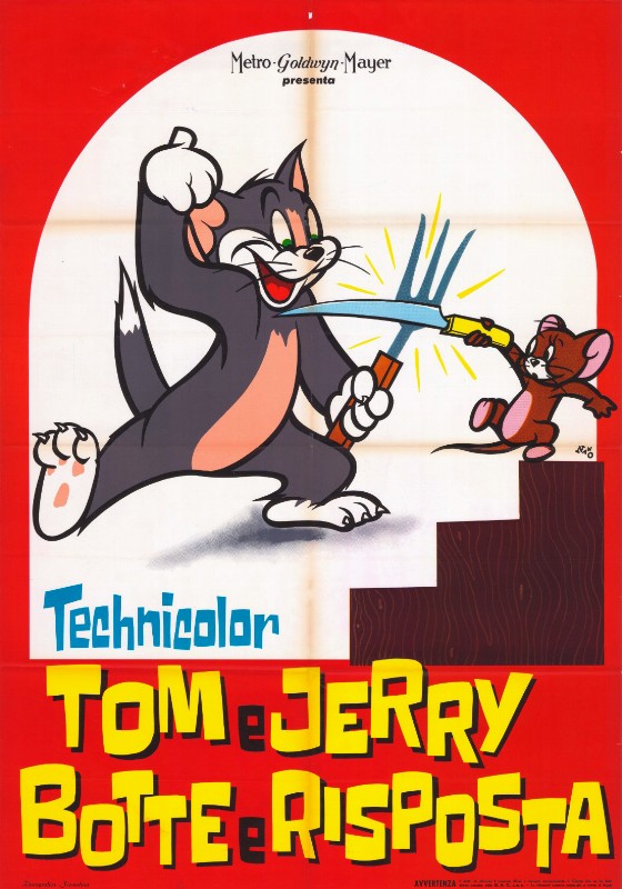 Affiche - TOM ET JERRY - 100x140cm
