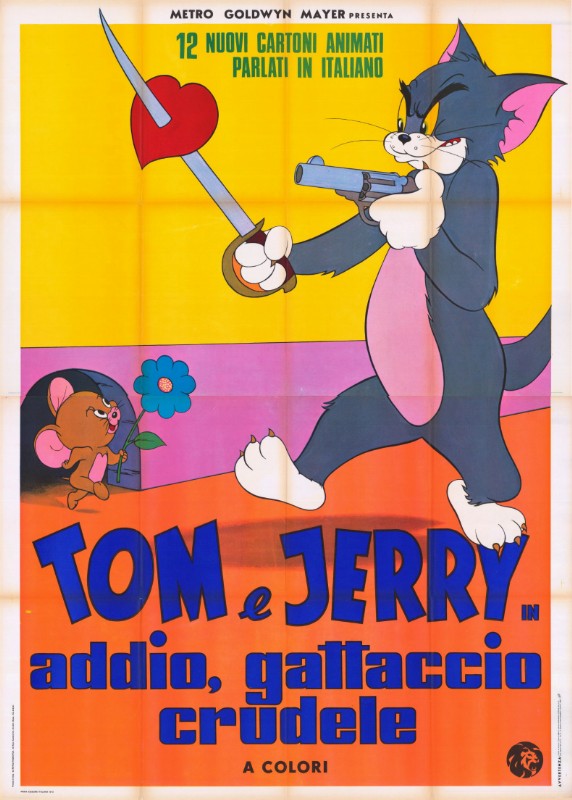 Affiche - TOM ET JERRY - 140x200cm H