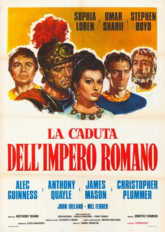 Affiche - CHUTE DE L'EMPIRE ROMAIN (la) - Ressortie 100x140cm