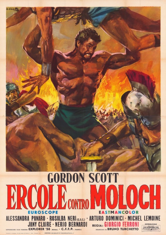 Affiche - HERCULE CONTRE MOLOCH - 140x200cm
