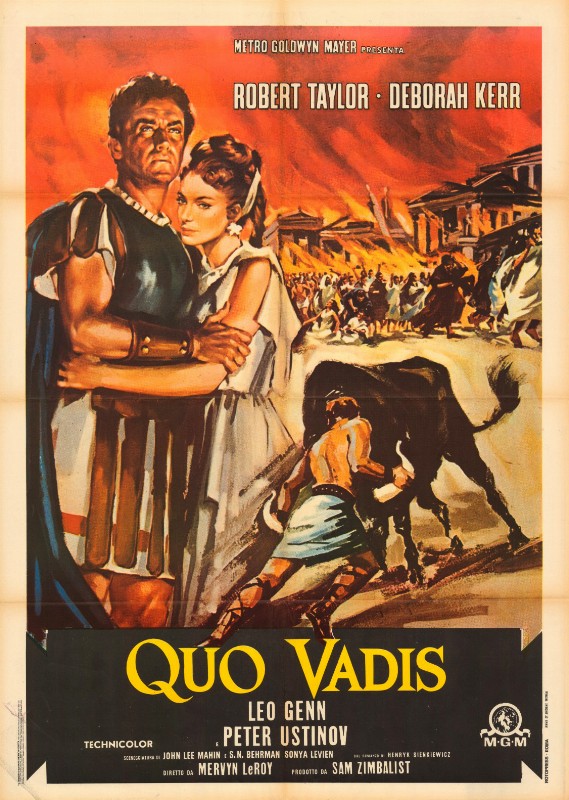 Affiche - QUO VADIS - Ressortie 100x140cm