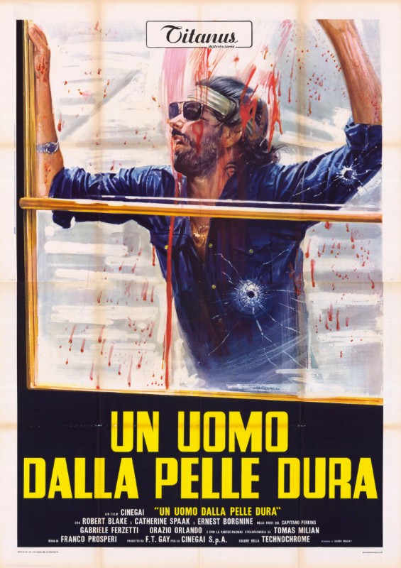 Affiche - UN UOMO DALLE PELLE DURA - 140x200cm