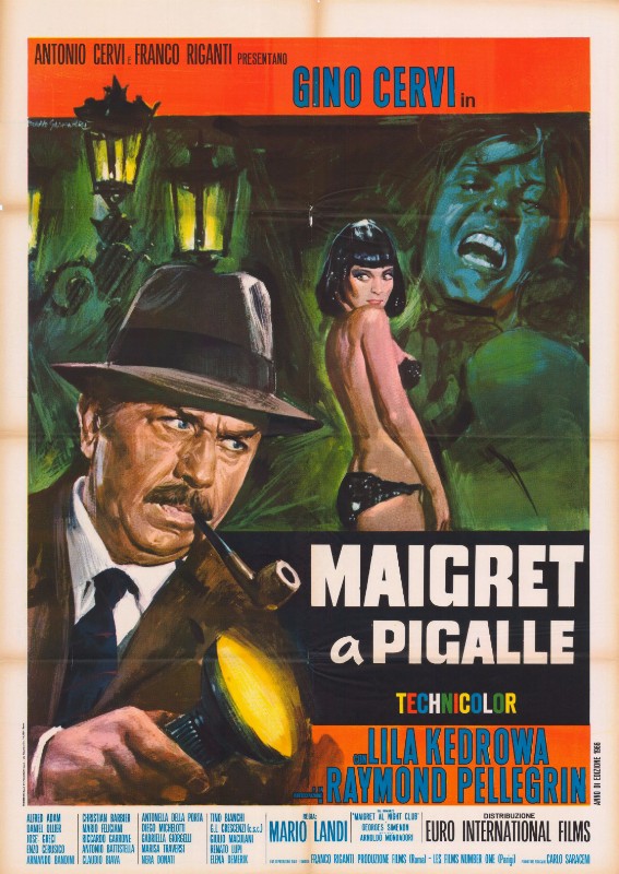 Affiche - MAIGRET A PIGALLE - 100x140cm