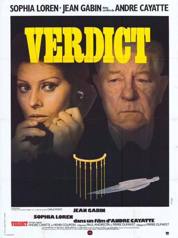 Affiche - VERDICT - 120x160cm
