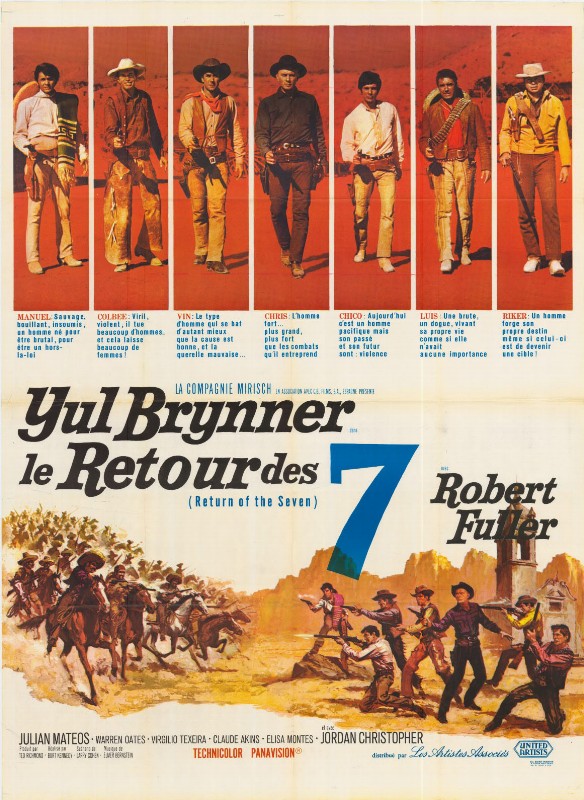 Affiche - RETOUR DES SEPT (le) - 120x160cm