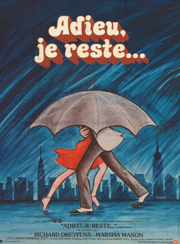 Affiche - ADIEU JE RESTE - 120x160cm