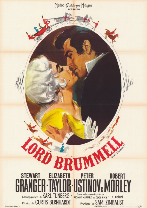 Affiche - BEAU BRUMMEL (le) - Ressortie 100x140cm
