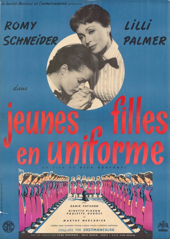 Repro 30x40cm - JEUNES FILLES EN UNIFORME - Française