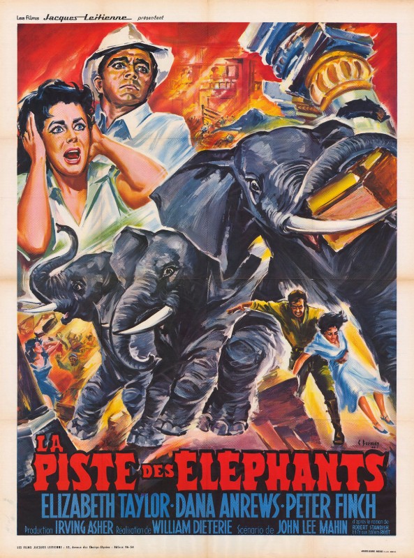 Affiche - PISTE DES ELEPHANTS (la) - Ressortie 120x160cm