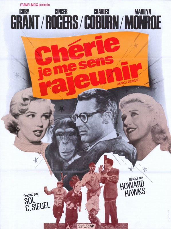 Affiche - CHERIE, JE ME SENS RAJEUNIR - Ressortie 60x80cm