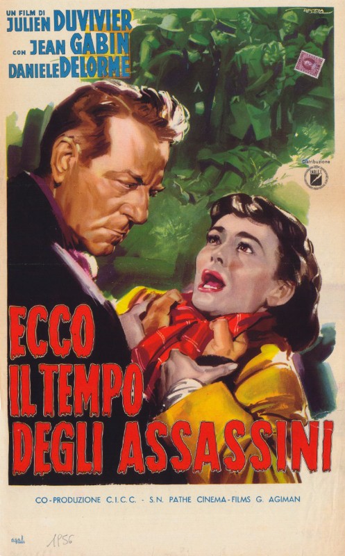Repro 30x40cm - VOICI LE TEMPS DES ASSASSINS - Italienne
