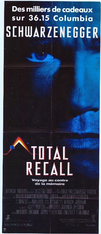 Affiche - TOTAL RECALL - 60x160cm