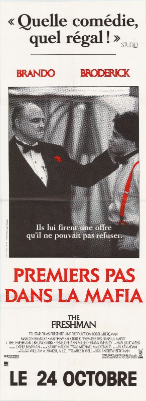 Affiche - PREMIERS PAS DANS LA MAFIA - 60x160cm