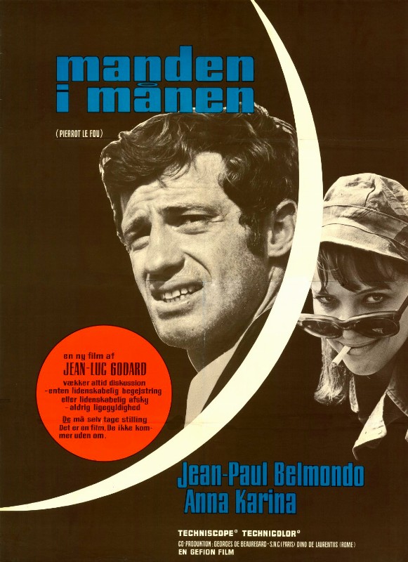 Repro 30x40cm - PIERROT LE FOU - Danoise
