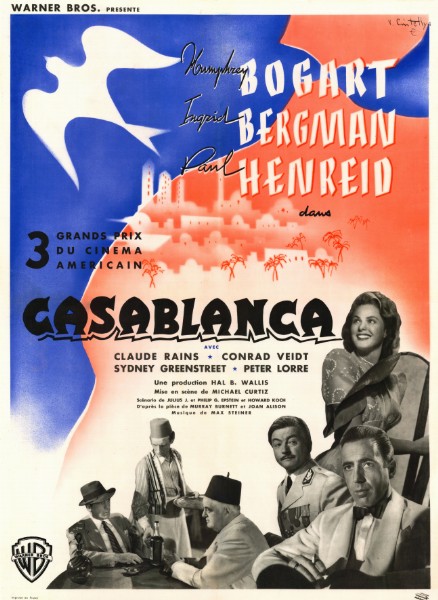 Repro 30x40cm - CASABLANCA - Française