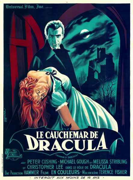 Repro 30x40cm - CAUCHEMAR DE DRACULA (le) - Française
