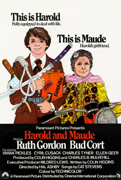 Repro 30x40cm - HAROLD ET MAUDE - Anglaise