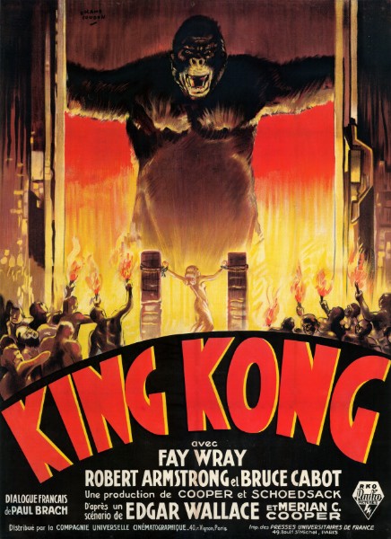 Repro 30x40cm - KING KONG - Française