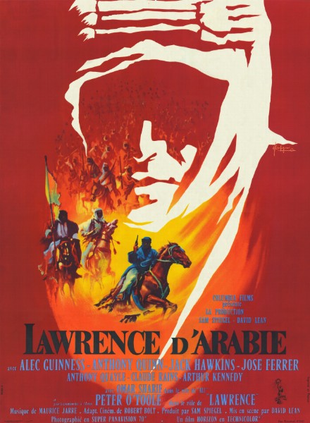 Repro 30x40cm - LAWRENCE D'ARABIE - Française B