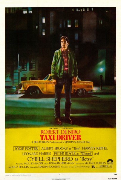 Repro 30x40cm - TAXI DRIVER - U.S.
