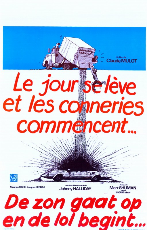 Affiche - JOUR SE LEVE ET LES CONNERIES COMMENCENT (le) - 40x55cm