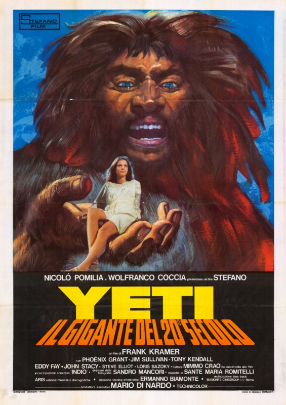 Affiche - YETI LE GEANT D'UN AUTRE MONDE - 100x140cm