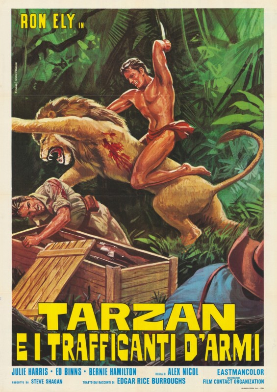 Repro 30x40cm - TARZAN AND THE PERILS OF CHARITY JONES - Italienne