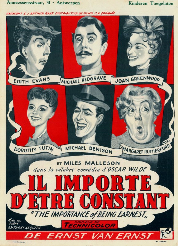 Repro 30x40cm - IL IMPORTE D'ETRE CONSTANT - Belge