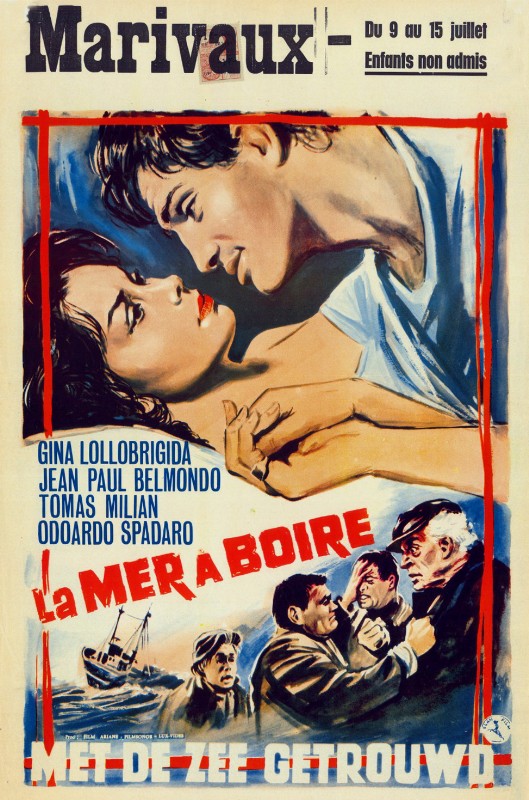 Repro 30x40cm - MER A BOIRE (la) - Belge