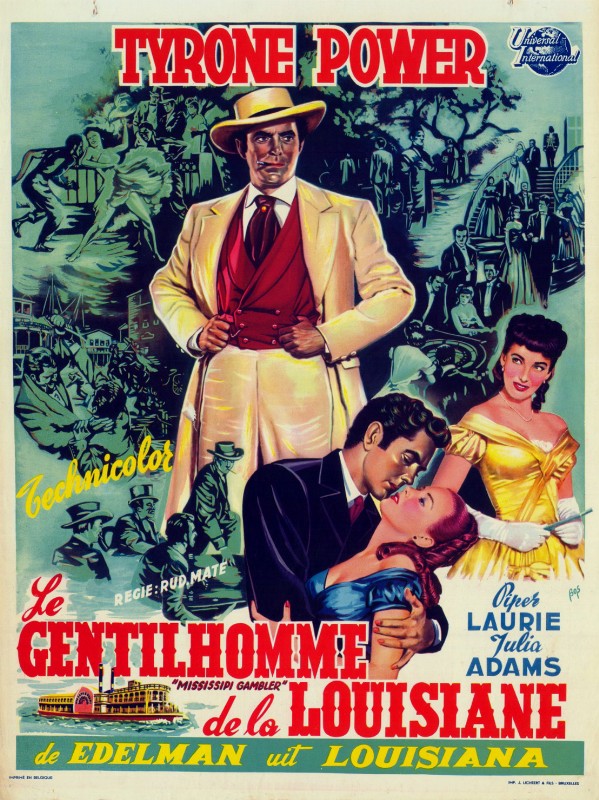Repro 30x40cm - GENTILHOMME DE LA LOUISIANE (le) - Belge