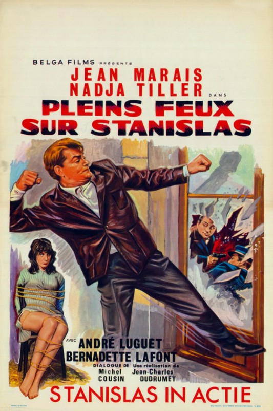 Repro 30x40cm - PLEINS FEUX SUR STANISLAS - Belge