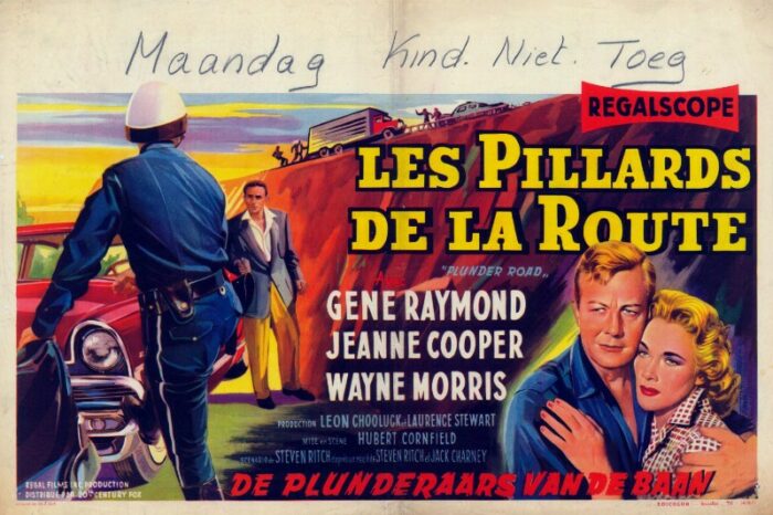 Repro 30x40cm - HOLD-UP - Belge