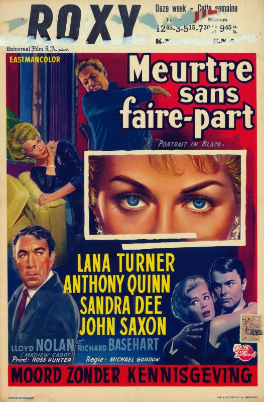 Repro 30x40cm - MEURTRE SANS FAIRE-PART - Belge
