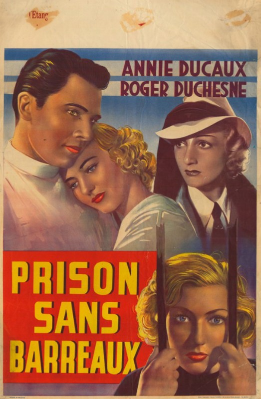 Repro 30x40cm - PRISON SANS BARREAUX - Belge B