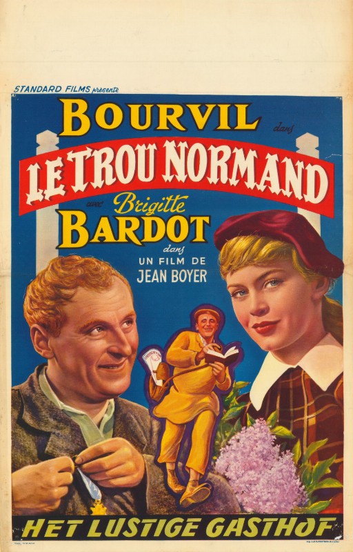 Repro 30x40cm - TROU NORMAND (le) - Belge